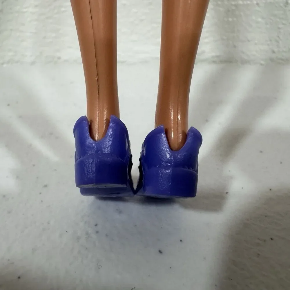 Barbie Made to Move Purple Flat Clogs Shoes Doll Clothes Accessory